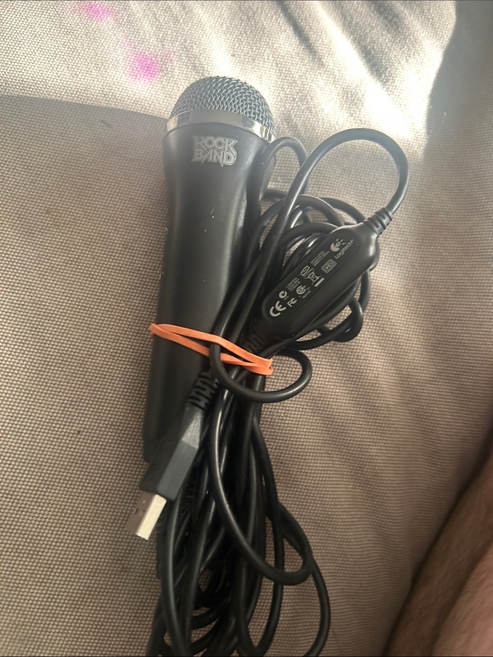 Logitech rockband usb microphone
